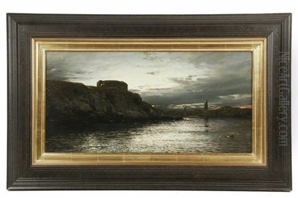 The Old Fort Oil Painting by William Trost Richards