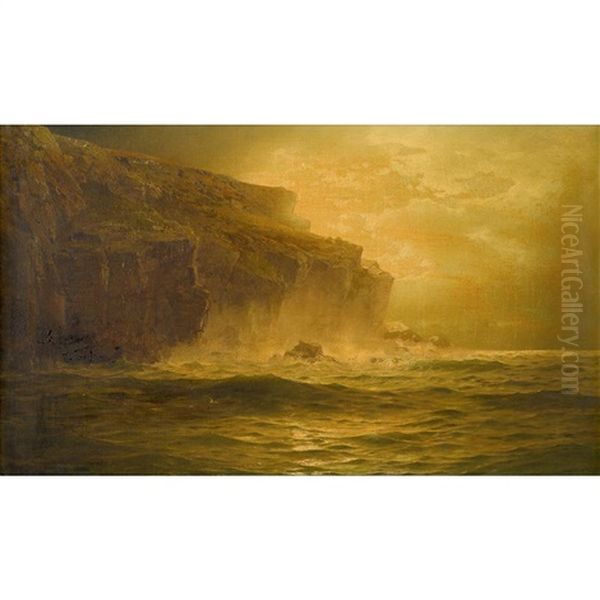 Scenes On The Scottish Coast Oil Painting by William Trost Richards