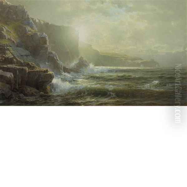 The Shores Of Conanicut, Narragansett Bay (near Horsehead, Conanicut) by William Trost Richards