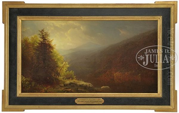 Adirondacks Lake-1869 Oil Painting by William Trost Richards