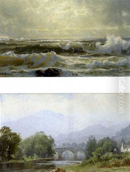 A Seascape In Callender, Scotland Oil Painting by William Trost Richards