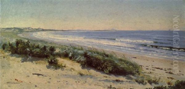 Morning On The Rhode Island Shore Oil Painting by William Trost Richards