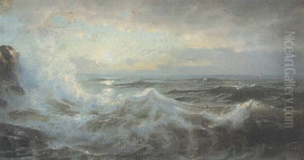 Sunrise After Storm Oil Painting by William Trost Richards