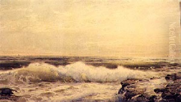 Southshore, Newport Oil Painting by William Trost Richards