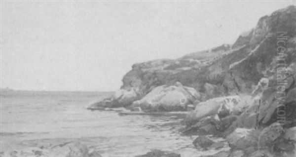 Conanicut Oil Painting by William Trost Richards