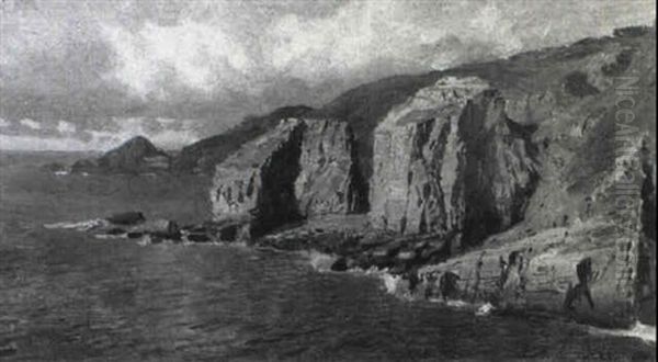 Wales Nea Pembroke by William Trost Richards