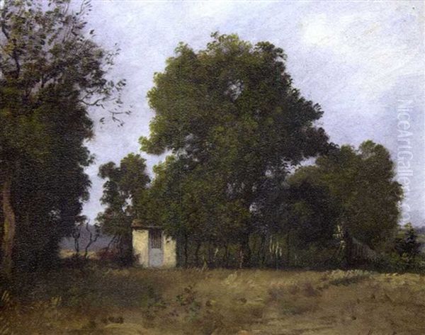 Le Cabanon Oil Painting by Leon Richet