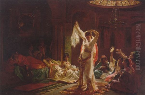 The Harem Dancer by Edouard Frederic Wilhelm Richter