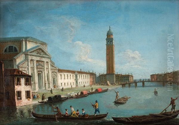 S.pietro Di Castello, Venedig Oil Painting by Giovanni Richter