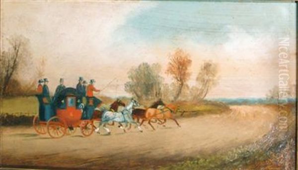 Carriage Scenes (set Of 3) by Philip H. Rideout