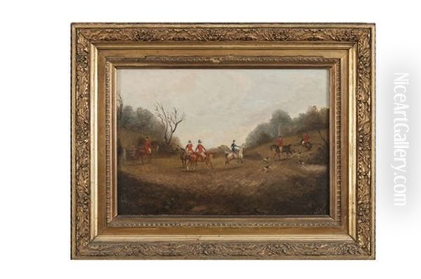 Fox Hunting (4) Oil Painting by Phillip H. Ridout