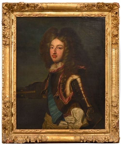 Portrait Du Duc De Bourgogne Oil Painting by Hyacinthe Rigaud