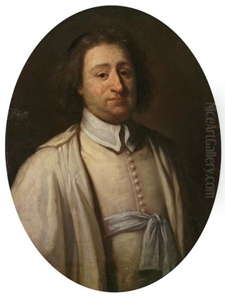 Portrait D'un Prelat Oil Painting by Hyacinthe Rigaud