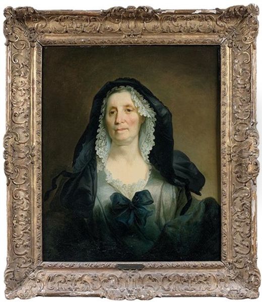 Portrait Dit De La Comtesse De Verrue Oil Painting by Hyacinthe Rigaud