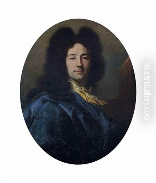 Autoportrait Oil Painting by Hyacinthe Rigaud