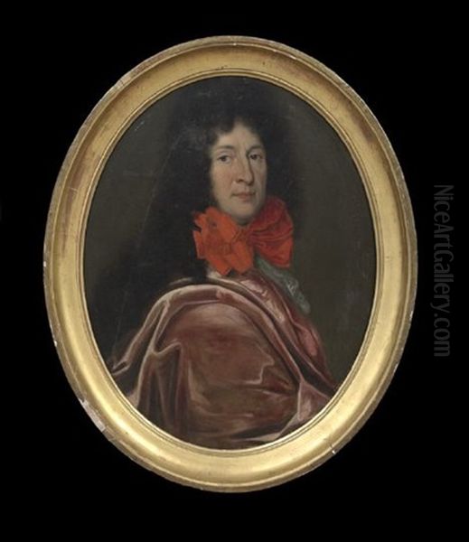 Portrait Fo Phillipe, Duc D'orleans, Regent Of France Oil Painting by Hyacinthe Rigaud