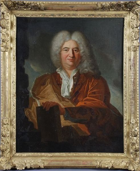 Portrait De Messire Antoine Arnauld, Comte De Saint Amour Oil Painting by Hyacinthe Rigaud