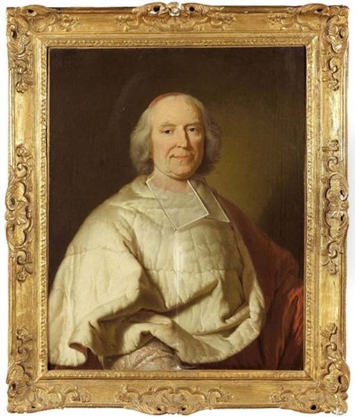 Portrait Du Cardinal Fleury Oil Painting by Hyacinthe Rigaud