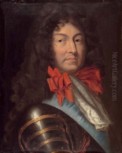 Portrait Louis Xiv Oil Painting by Hyacinthe Rigaud