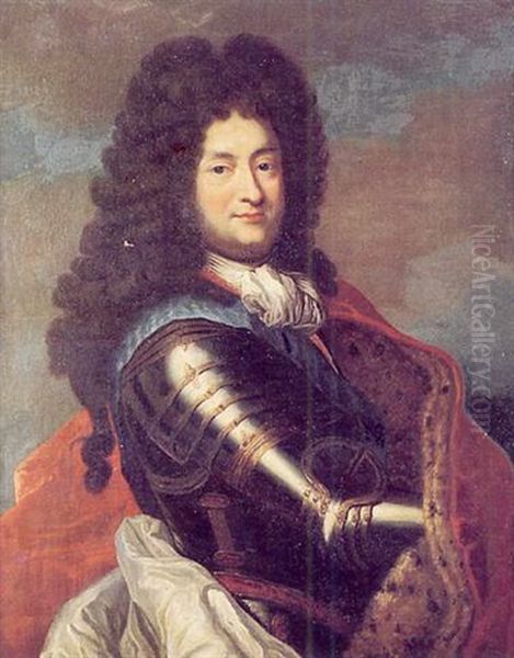 Portrait Du Duc D'orleans Oil Painting by Hyacinthe Rigaud