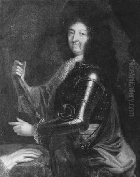 Ludwig Xiv., Konig Von Frankreich, Der Sonnenkonig Oil Painting by Hyacinthe Rigaud