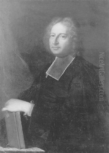 Portrait Du Pere Antoine Anselme Oil Painting by Hyacinthe Rigaud