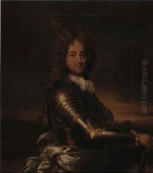 Retrato De Felipe De Orleans, El Regente Oil Painting by Hyacinthe Rigaud