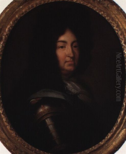 Portrait De Louis Xv Oil Painting by Hyacinthe Rigaud