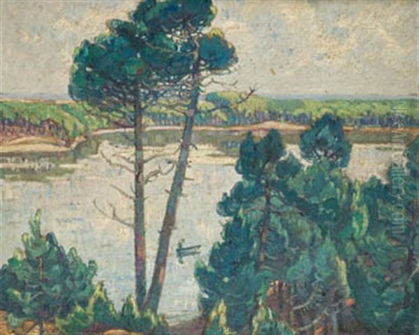 Paisaje Oil Painting by Pierre Gaston Rigaud