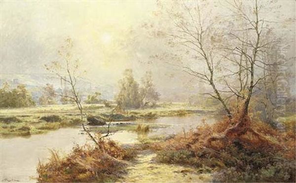 Soleil Levant Dans La Brume Oil Painting by Albert Gabriel Rigolot