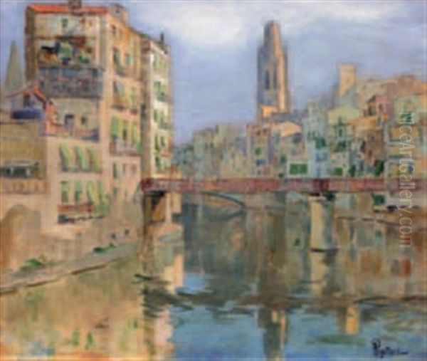 Ville Algerienne Oil Painting by Alexandre Rigotard