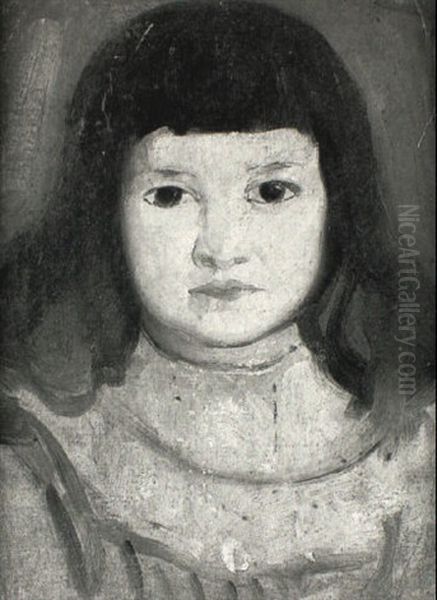 Anticol Child Oil Painting by Alexander Wallace Rimington