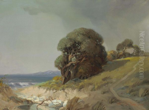 California Landscape Oil Painting by Carl Oscar Borg