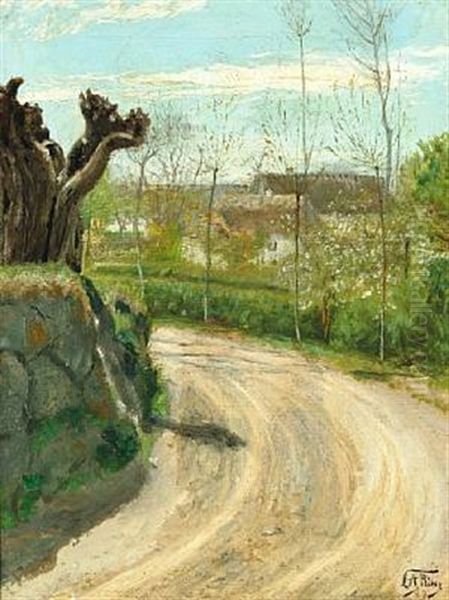 Spring Day In Ring Oil Painting by Laurits Andersen Ring