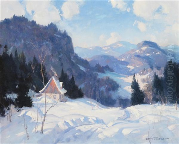 Afternoon (st. Marguerite Country) Oil Painting by Eric Riordon