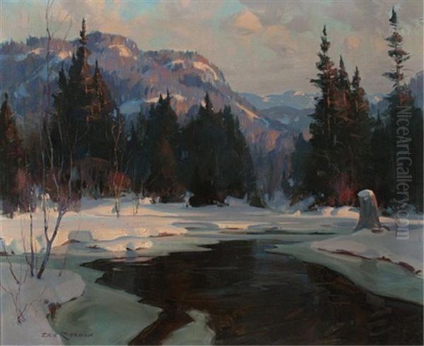 December Evening, Cache River by Eric Riordon