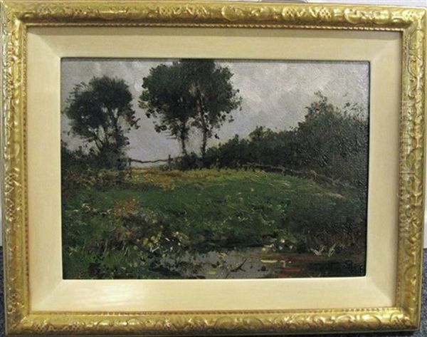 Sommerliche Landschaft Mit Baumen Oil Painting by Willem Cornelis Rip