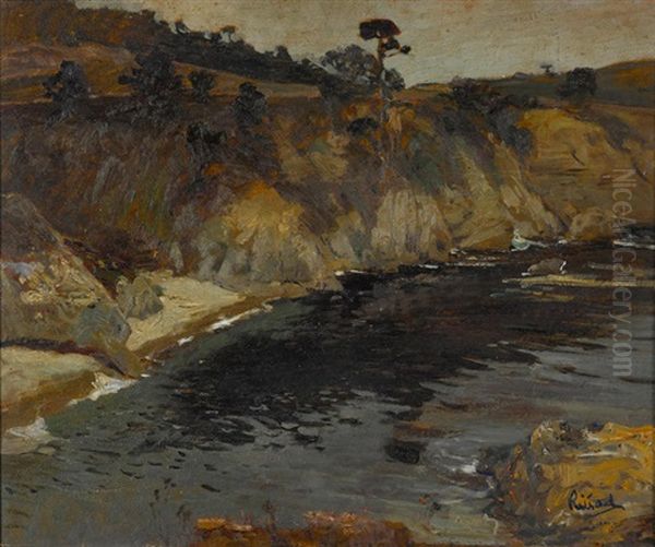 California Coast South Oil Painting by William Ritschel