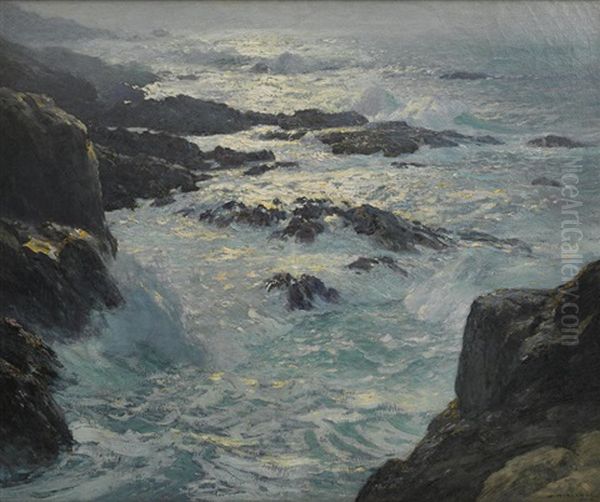 Our Dream Coast Of Monterey (glory Of The Pacific) by William Ritschel