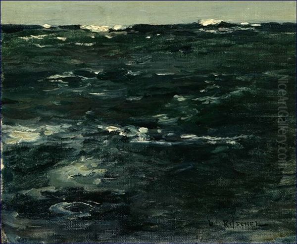 Seascape Oil Painting by William Ritschel