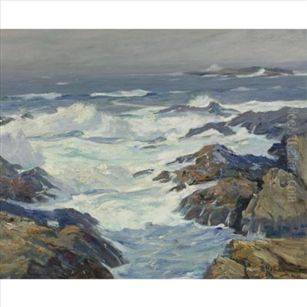 Morning Litany, Carmel Highlands, California Oil Painting by William Ritschel