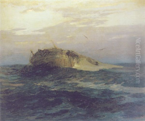 The Derelict Oil Painting by William Ritschel