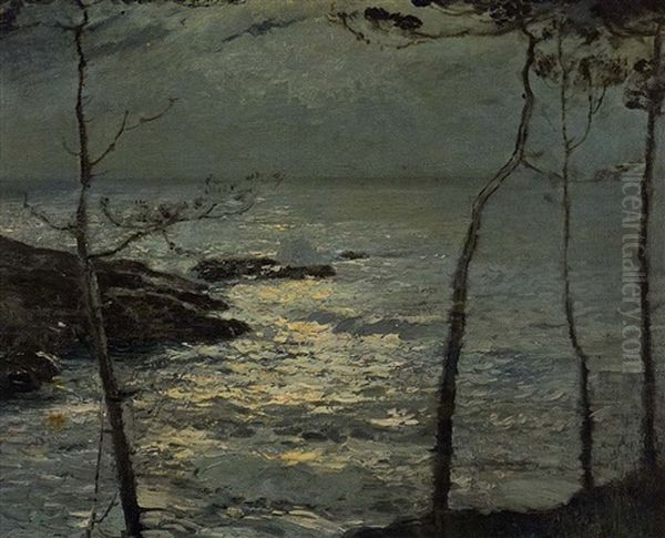 Moonlit Sea by William Ritschel