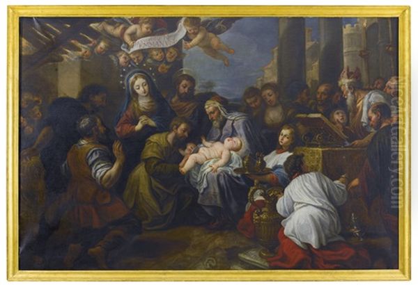 The Circumcision Oil Painting by Francisco Rizi