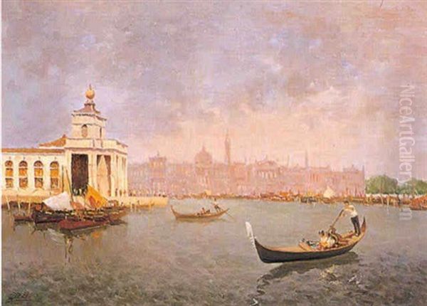 Vista De Venecia Oil Painting by Antonio Rizzi