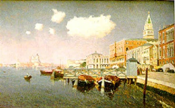 Venecia Oil Painting by Antonio Rizzi