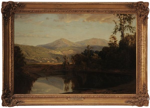 Keene Valley View Oil Painting by Horace Wolcott Robbins