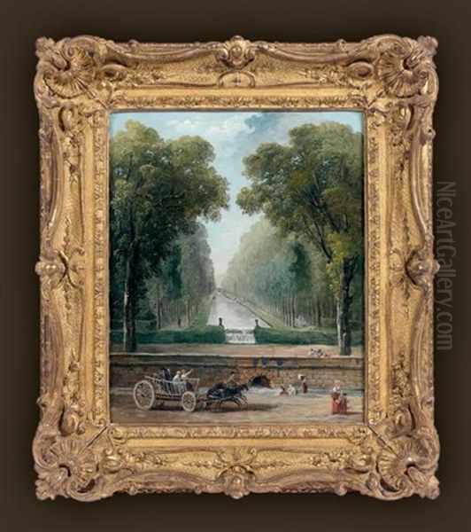 Le Canal Oil Painting by Hubert Robert