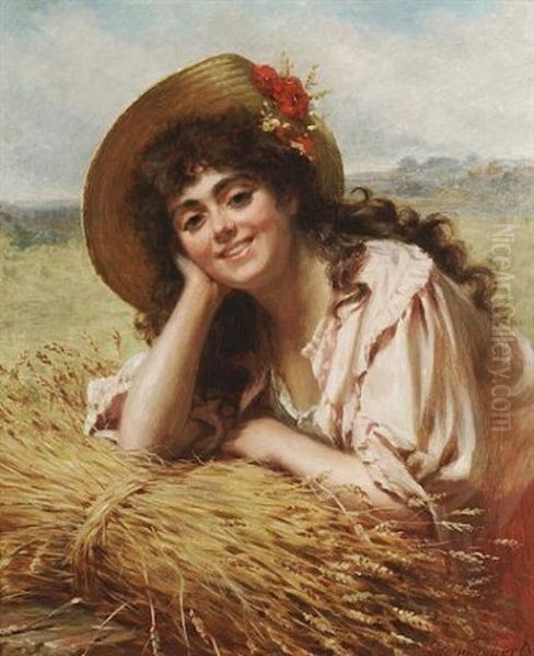 Grist To The Mill Oil Painting by Edwin Thomas Roberts