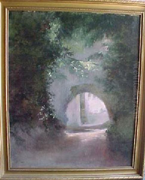 Shaded Archway Oil Painting by Elizabeth Wentworth Roberts